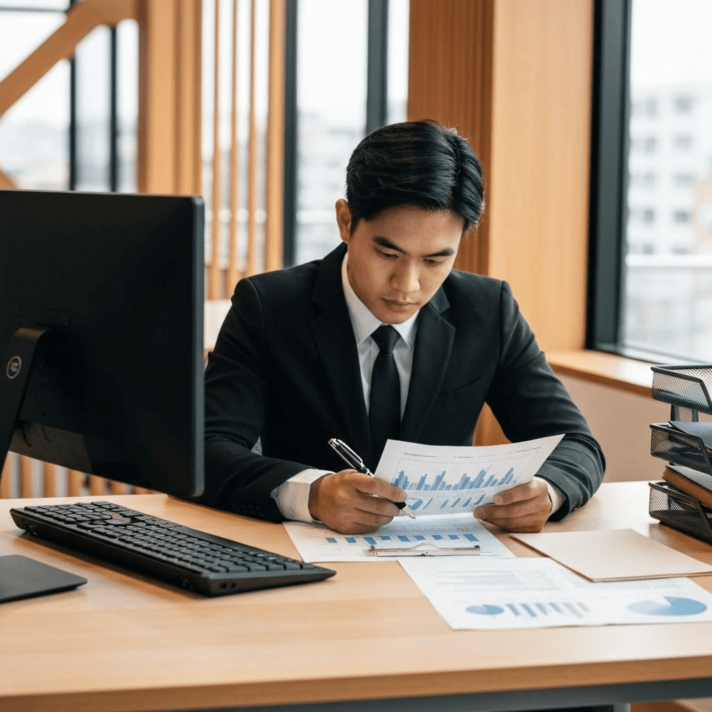 Workspace de contabilidade profissional
